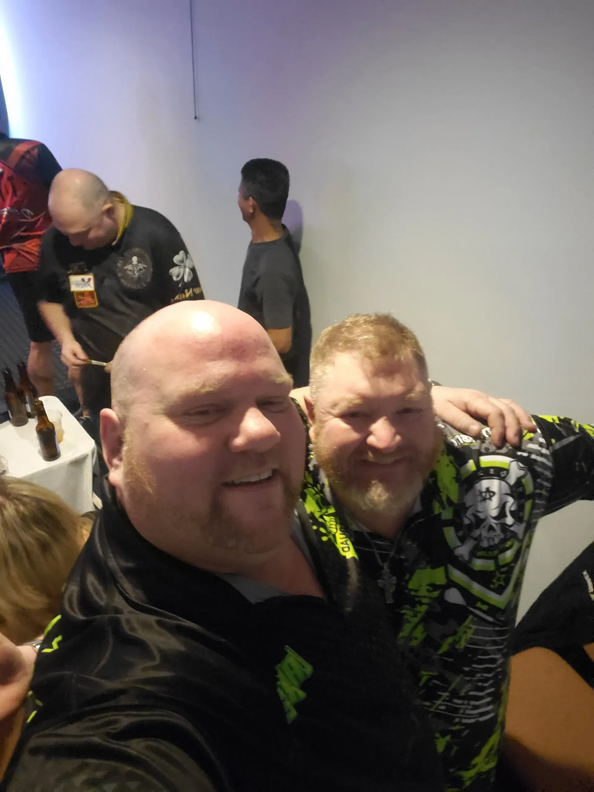 Group of friends at social event